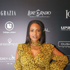 Exclusif - Christina Milian (enceinte) - Les célébrités lors de la 15ème édition du Casa Fashion Show sous le thème de la Dolce Vita au Sofitel Casablanca Tour Blanche à Casablanca, le 12 octobre 2019. © Philippe Doignon/Bestimage