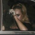 Adele - Les célébrités quittent la soirée d'anniversaire de Drake à Los Angeles, le 24 octobre 2019.