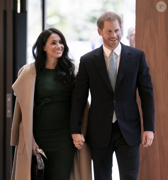 Le prince Harry, duc de Sussex, et Meghan Markle, duchesse de Sussex, lors de la soirée des WellChild Awards à l'hôtel Royal Lancaster à Londres le 15 octobre 2019.
