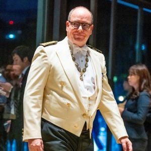 Le prince Albert II de Monaco - Les dignitaires du monde entier assistent au banquet donné à l'occasion de la cérémonie d'intronisation de l'empereur du Japon Naruhito à Tokyo, le 22 octobre 2019.