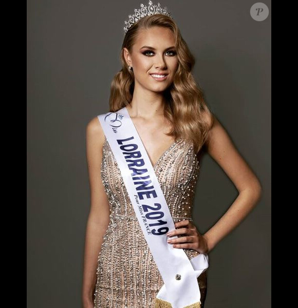 Ilona Robelin, Miss Lorraine 2019, se présentera à l'élection de Miss France 2020, le 14 décembre 2019.