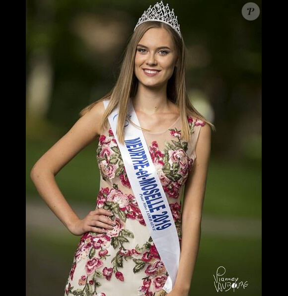 Ilona Robelin, Miss Lorraine 2019, se présentera à l'élection de Miss France 2020, le 14 décembre 2019.