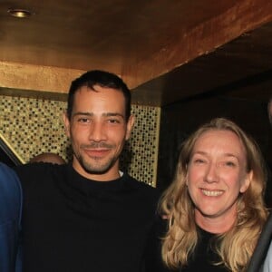 Tony Gomez, Steevy Boulay, guest - Soirée de lancement du parfum "L'Ogre" et des vins de J.M Bigard au Manko à Paris, le 28 octobre 2019. © Philippe Baldini/Bestimage