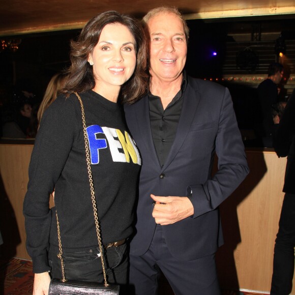 Caroline Barclay, Tony Gomez - Soirée de lancement du parfum "L'Ogre" et des vins de J.M Bigard au Manko à Paris, le 28 octobre 2019. © Philippe Baldini/Bestimage