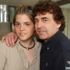 Claude Barzotti et sa fille Sarah - Portrait du chanteur Claude Barzotti à Bruxelles le 15 juin 2016.