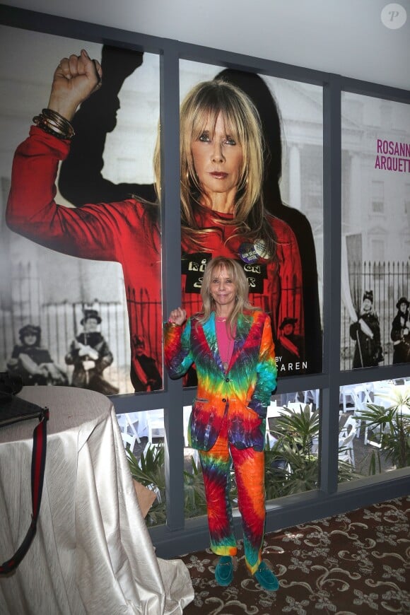 Rosanna Arquette au sommet "TheWrap Power Women Summit" à Santa Monica, le 25 octobre 2019.