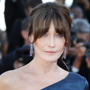 Carla Bruni Sarkozy à la première du film "Les Misérables" lors du 72ème Festival International du Film de Cannes, le 15 mai 2019.