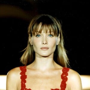 Carla Bruni en 1983 à Paris