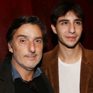 Charlotte Gainsbourg, Yvan Attal et leur fils Ben Attal à l'After Party du film "Mon chien Stupide". Paris. Le 22 octobre 2019.