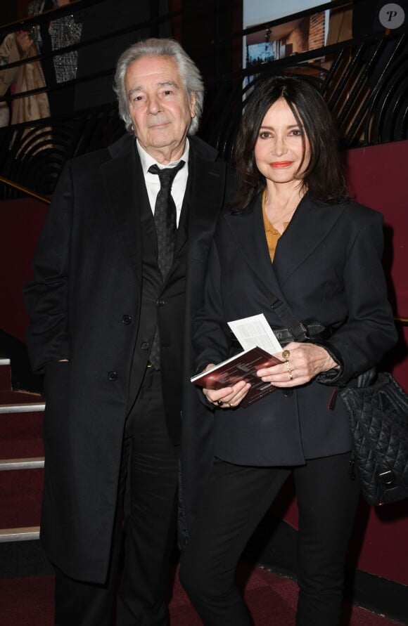 Pierre Arditi et sa femme Evelyne Bouix au 14e Gala de la Fondation pour la recherche sur Alzheimer à l' Olympia à Paris le 18 mars 2019. © Coadic Guirec/Bestimage
