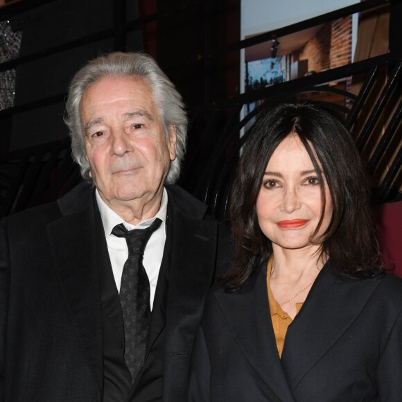 Pierre Arditi et sa femme Evelyne Bouix au 14e Gala de la Fondation pour la recherche sur Alzheimer à l' Olympia à Paris le 18 mars 2019. © Coadic Guirec/Bestimage