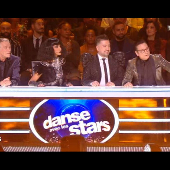 Shy'm sur le plateau de "Danse avec les stars" le 2 novembre 2019.