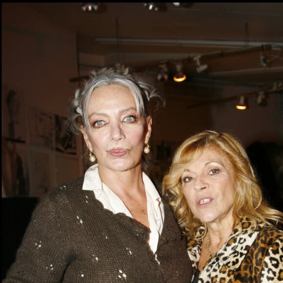 Exclusif - Marie Laforêt et Nicoletta - People lors de la première du spectacle de Michaël Gregorio à L'Européen. Le 13 novembre 2007.