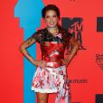 Halsey assiste aux MTV European Music Awards 2019 (MTV EMA's) au FIBES Conference and Exhibition Centre à Séville en Espagne, le 3 novembre 2019.