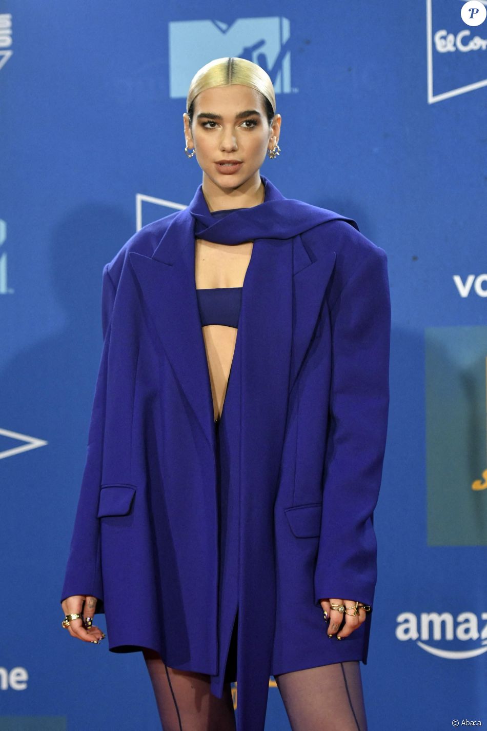 Dua Lipa Dans La Press Room Des MTV European Music Awards 2019 (MTV EMA ...