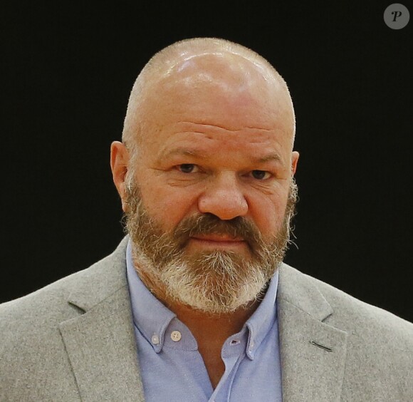 Exclusif - Le chef Philippe Etchebest fait le tour du salon "Exp'Hotel" à Bordeaux le 20 novembre 2017.  © Patrick Bernard/ Bestimage