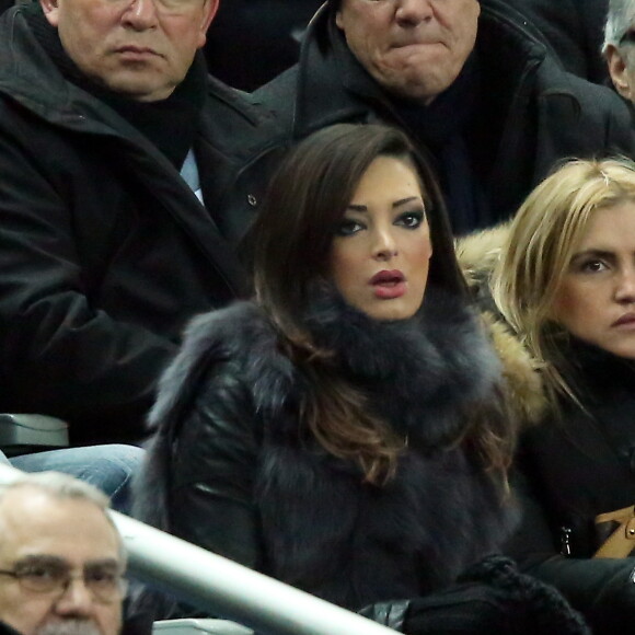 Emilie Nefnaf ( Nef Naf ) - Match comptant pour la qualification de la prochaine Coupe du Monde de football au Bresil entre la France et l' Espagne (0-1) au stade de France a Saint-Denis le 26 mars 2013.