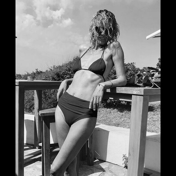 Eva Herzigova. Août 2018.