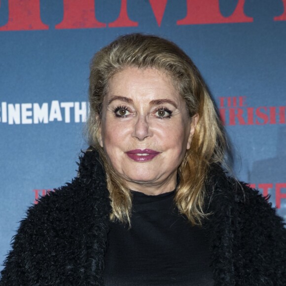 Catherine Deneuve - Avant-première du film "The Irishman" à la Cinémathèque à Paris le 17 octobre 2019. © Olivier Borde/Bestimage