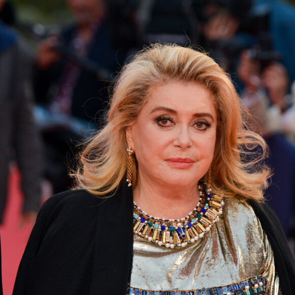 Catherine Deneuve, présidente du jury lors du red carpet de la cérémonie d'ouverture du 45ème festival du cinéma américain de Deauville le 6 septembre 2019. © Frédéric Andrieu / Panoramic / Bestimage