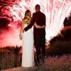 Caroline Wozniacki a publié une photo du feu d'artifice organisé lors de son mariage avec David Lee célébré en Toscane le 15 juin 2019.
