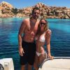 La joueuse de tennis danoise Caroline Wozniacki en vacances en Sardaigne avec son petit-ami David Lee, juin 2017.