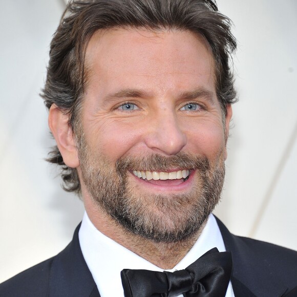 Bradley Cooper lors du photocall des arrivées de la 91e cérémonie des Oscars 2019 au théâtre Dolby à Hollywood, Los Angeles, Californie, Etats-Unis, le 24 février 2019.