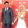 Bradley Cooper et Lady Gaga. Photocall du film "A Star is Born". 75e Festival du film international de Venise. Le 31 août 2018.