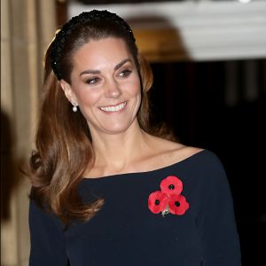 Kate Middleton, duchesse de Cambridge - La famille royale assiste au Royal British Legion Festival of Remembrance au Royal Albert Hall à Kensington, Londres, le 9 novembre 2019.