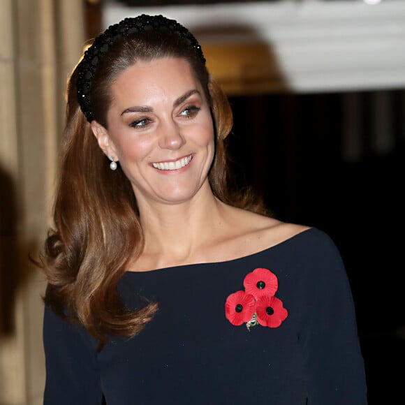 Kate Middleton, duchesse de Cambridge - La famille royale assiste au Royal British Legion Festival of Remembrance au Royal Albert Hall à Kensington, Londres, le 9 novembre 2019.