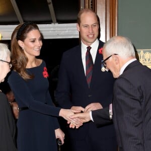 Kate Middleton, duchesse de Cambridge - La famille royale assiste au Royal British Legion Festival of Remembrance au Royal Albert Hall à Kensington, Londres, le 9 novembre 2019.