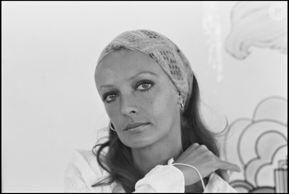 Archives - Marie Laforêt au Festival de Cannes en 1971.