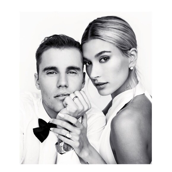 Hailey et Justin Bieber - Photos de mariage - Le 1er octobre 2019.