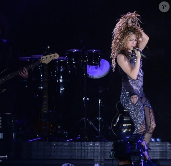 Shakira en concert (El Dorado World Tour) à Sao Paulo au Brésil, le 21 octobre 2018