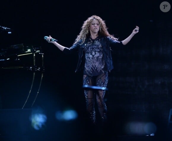 Shakira en concert (El Dorado World Tour) à Sao Paulo au Brésil, le 21 octobre 2018