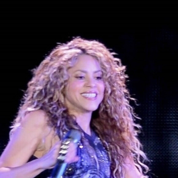 Shakira en concert (El Dorado World Tour) à Sao Paulo au Brésil, le 21 octobre 2018