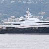 Le luxueux yacht Anstasia appartenant au Russe Vladimir Potanin à Antibes France, le 17 juin 2014.