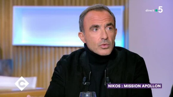 Nikos Aliagas invité sur le plateau de C à vous (France 5) - mardi 12 novembre 2019