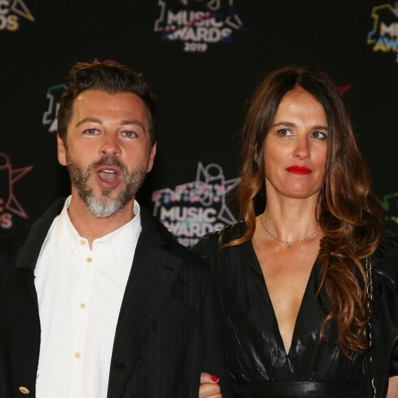 Christophe Maé et sa femme Nadège Sarron - 21ème édition des NRJ Music Awards au Palais des festivals à Cannes le 9 novembre 2019. © Dominique Jacovides/Bestimage