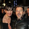 Christophe Mae et sa femme Nadege Sarron - 15eme edition des NRJ Music Awards au Palais des Festivals a Cannes le 14 decembre 2013.