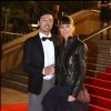 Christophe Maé et sa femme Nadège soirée NRJ Music Awards au Palais des Festivals à Cannes le 23 janvier 2010