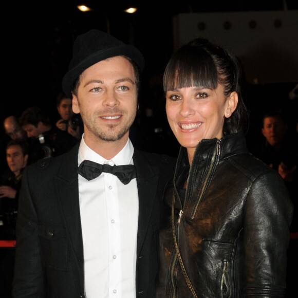 Christophe Maé et sa femme Nadège soirée NRJ Music Awards au Palais des Festivals à Cannes le 23 janvier 2010