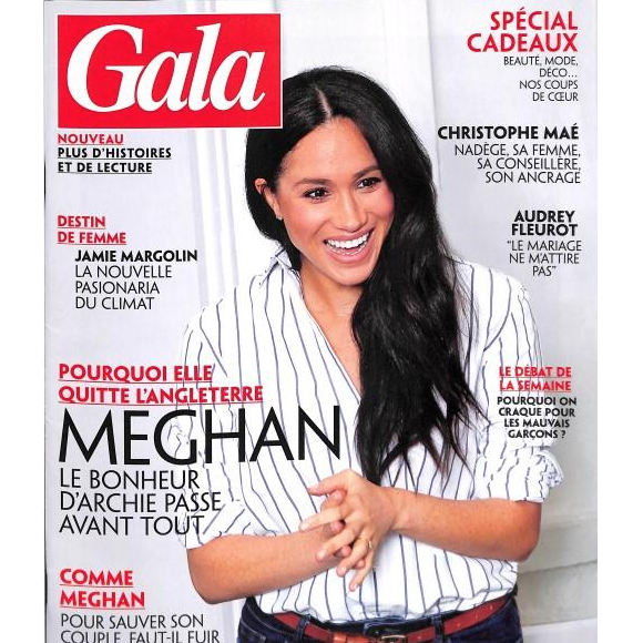 Couverture de Gala du 14 novembre 2019.