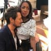 Hapsatou Sy et Vincent Cerrruti sur Instagram.