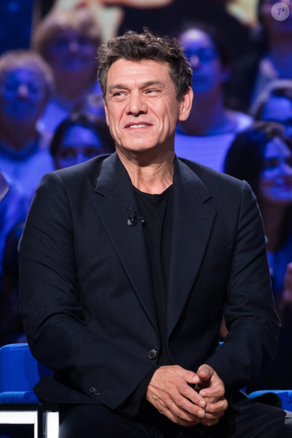 Exclusif - Marc Lavoine - Enregistrement de l'émission "La boite à secrets", présentée par F.Bollaert, qui sera diffusée le 18 octobre sur France 3 en prime time. Le 7 octobre 2019 © Tiziano Da Silva / Bestimage