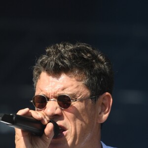 Marc Lavoine lors de la 84ème édition de la Fête de l'Humanité 2019 au parc de La Courneuve, France, le 14 septembre 2019. © Lionel Urman