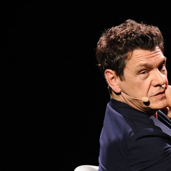 Exclusif - Marc Lavoine - Enregistrement de l'émission TV "La Chanson Secrète 2", qui sera diffusée le samedi 14 septembre à 21h05 sur TF1. Après le succès de la première édition, "La Chanson Secrète", présentée par N.Aliagas et produite par DMLS TV, revient sur TF1. 10 artistes ne savent rien de ce qui va se passer pour eux ! Ils ont accepté de jouer le jeu, de se laisser totalement surprendre, émouvoir, parfois même déstabiliser car ils vont découvrir en même temps que les téléspectateurs une surprise : une chanson qui leur rappelle un souvenir important de leur vie revisitée et réinterprétée par un artiste. Les téléspectateurs seront aux premières loges pour vivre ces moments d'intimité musicale rare. Et, en bonus, de nombreux invités inattendus et des proches de l'artiste assis dans le fauteuil viendront l'émouvoir. Le 25 juin 2019 © Gaffiot-Perusseau / Bestimage