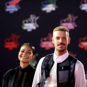 Christina Milian enceinte et son compagnon Matt Pokora (M. Pokora) - 21ème édition des NRJ Music Awards au Palais des festivals à Cannes le 9 novembre 2019. © Dominique Jacovides/Bestimage