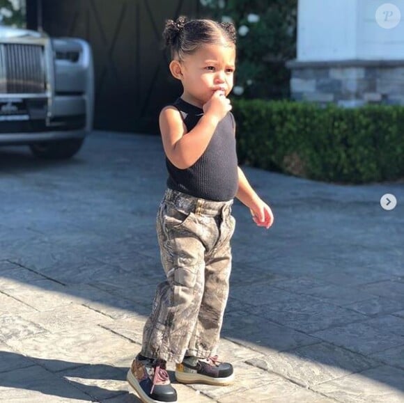 Stormi, la fille de Kylie Jenner et Travis Scott. Novembre 2019.