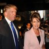Donald Trump et Sarah Palin finent à Manhattan le 31 mai 2011. 